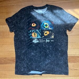 Abercrombie kids grey Jurassic World graphic t-shirt